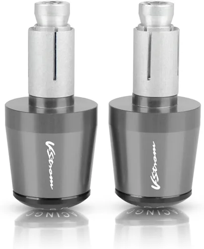 Miniatura 8 de Empuñaduras de manillar de motocicleta extremos de manillar tapa tapón para Suzuki DL650 DL1000 DL250 Vstrom V-Strom 250 650 1000 1050/1050/xt