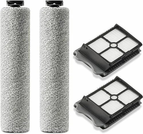Filters Roller Brushes Vacuum Cleaner Parts Compatible for Tineco Floor ONE S3 and Compatible for IFloor 3 Roller Brushes Accessories Elements