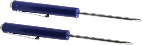 Miniatura 4 de Mini Destornillador de Bolsillo Azul Destornillador Portátil Ranurado con Puntas Ranuradas Magnéticas Fuertes 2 Piezas