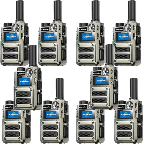 Miniatura 30 de Walkie Talkies de largo alcance ilimitado gratuito de por vida para adultos, radios bidireccionales rápidas 4G LTE PoC de larga distancia