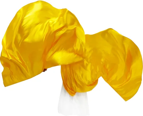 Miniatura 13 de Wuchieal 74" x 55" Banderas de adoración grandes de semicírculo suave, bandera de alabanza de semicírculo de satén con varillas escalables 1 pares