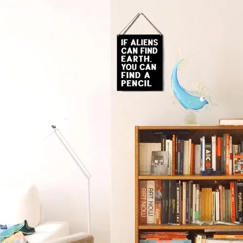 Miniatura 3 de MIOOKISS Decoración de aula de matemáticas inglesas, regalos geniales para profesores de inglés masculinos y mujeres, decoración retro para colgar