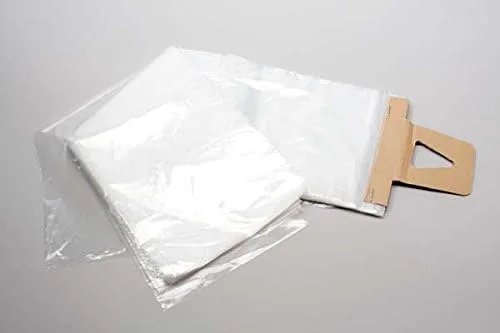 Miniatura 4 de ClearBags Bolsas de periódico LDPE, 7.5 x 21 pulgadas, transparentes, paquete de 1000 bolsas de plástico de polietileno para periódicos, fundas