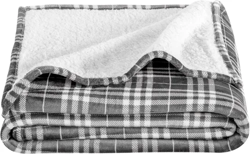 Miniatura 18 de Manta de forro polar de sherpa Bare Home - Tamaño para Lanzar/Viajar - Manta para cama, sofá y sofá cama - Cálida y ligera - Esponjosa y suave