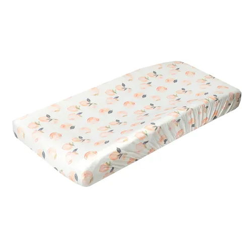 Miniatura 29 de Copper Pearl Funda de punto prémium para cambiador: suave, elegante y universal para todos los cambiadores de pañales estándar, fundas de cambiador
