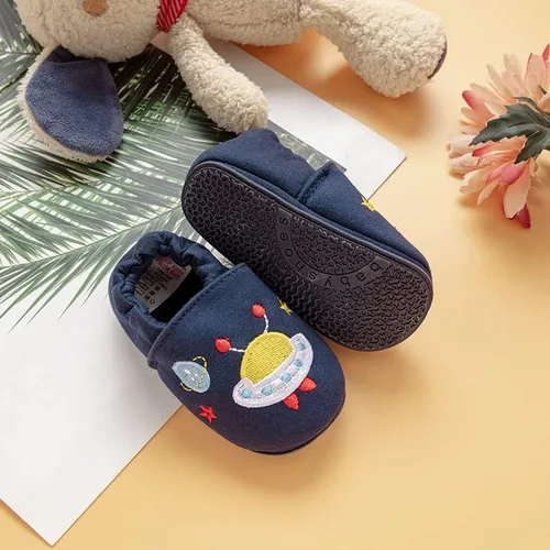 Miniatura 2 de TIMATEGO - Zapatos antideslizantes para niños y niñas pequeños, ideales para dar los primeros pasos y caminar en casa (6-24 meses).