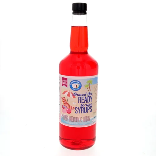 Miniatura 61 de Hypothermias Wild Cherry - Jarabe de sabores de cono de nieve hawaiano listo para usar (128 onzas líquidas), hielo afeitado, 100% azúcar de caña pura