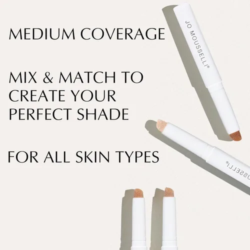 Miniatura 2 de Xtreme Lashes Skin Renewing Cream Concealer Collection, justo, neutro, beige, moca, 0.08 onzas líquidas (paquete de 4), maquillaje facial, todo tipo