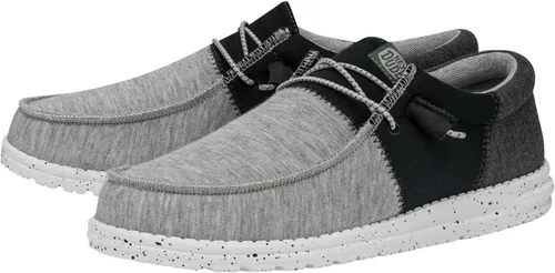 Miniatura 4 de Hey Dude Wally Tri Mocasines elastizados para hombre, cómodos y ligeros, sin cordones