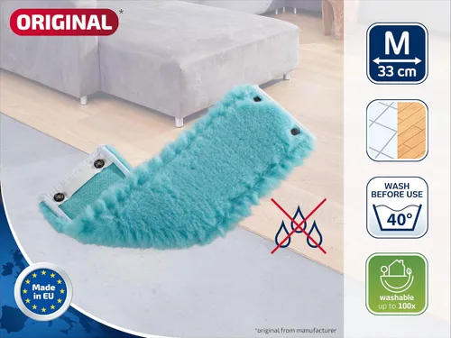 Miniatura 3 de Leifheit Cabezal de fregona estática para sistema de torsión, 13.0 in