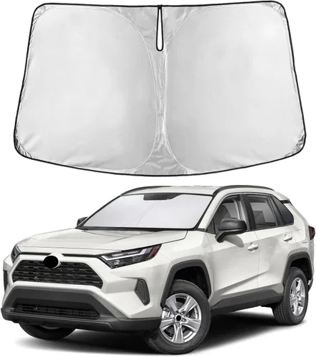Miniatura 212 de Autovir Parasol para parabrisas Rivian R1S 2022-2024 2025 2026, parasol para ventana delantera, protección UV, bloqueador de calor, accesorios