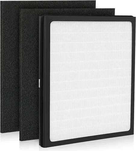 Filtros de repuesto D para purificadores de aire Idylis IAF-H-100D AC-2118 AC-2123 IAP-10-280 IAP10280 Idylis tipo D, incluye 1 filtro HEPA y 2
