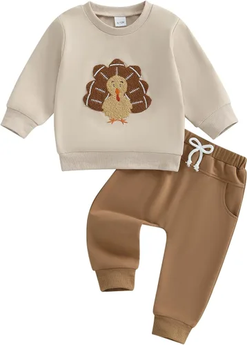 Miniatura 47 de Conjunto de camisa larga y divertida para bebé niño y niña, ropa de primera Navidad, 6, 12, 18, 24 meses, 2T