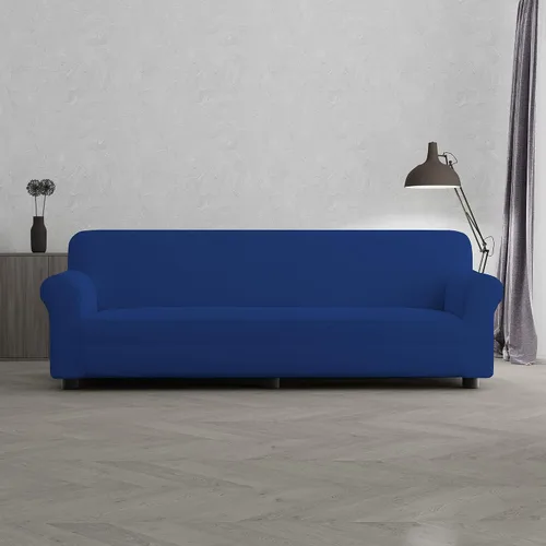 Miniatura 6 de Più Bello - Fundas bielásticas para sofá, color azul eléctrico