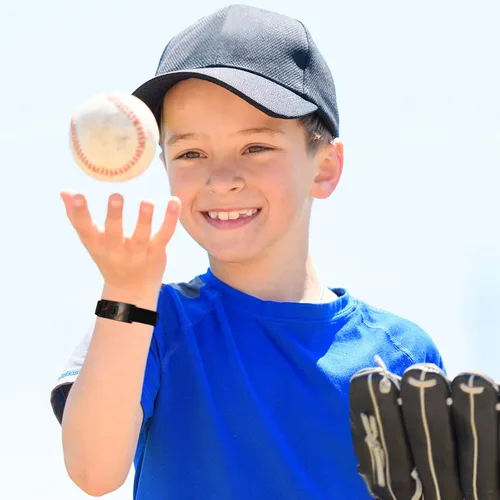 Miniatura 7 de Regalos de béisbol para niños y hombres, entrenador, equipo, niños, jugador, inicial, con letra A-Z, pulseras de béisbol, regalos de fiesta