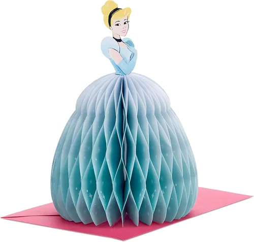 Miniatura 10 de Hallmark Paper Wonder Frozen - Tarjeta de cumpleaños emergente de Princesa Disney (Elsa Panal de Miel) para cumpleaños, aliento, todas las ocasiones