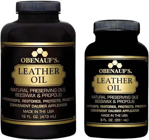 Miniatura 3 de Aceite de Cuero Obenauf's - Acondicionador de Cuero (8 onzas) - Restaura y Protege Botas de Cuero, Chaquetas, Bolsos, así como Cuero de Coche