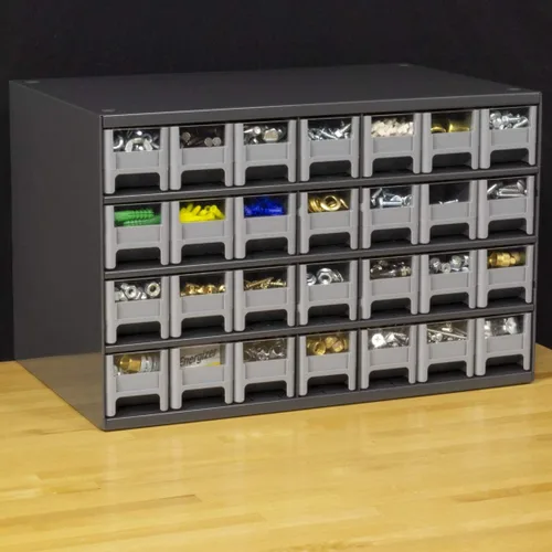 Miniatura 5 de Akro-Mils Gabinete de almacenamiento de acero para garaje, organizador de piezas pequeñas, gabinete de metal para hardware, clavos, tornillos
