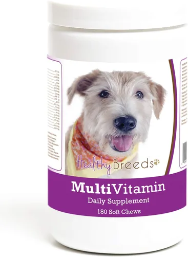 Miniatura 60 de Healthy Breeds Bulldog francés multivitamínico suave masticable para perros 180
