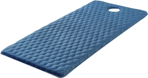 Miniatura 23 de Cubrecolchón de mesa de masaje de 2.0 in/2.8 in de grosor, funda de colchón trapezoidal para cama de salón de belleza, sábanas con agujeros de Gris