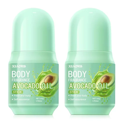 Miniatura 8 de Desodorante de 72 horas para mujeres y hombres, aromas de aguacate, hidratante y nutritivo, diseño compacto portátil para el trabajo/fechas/hogar