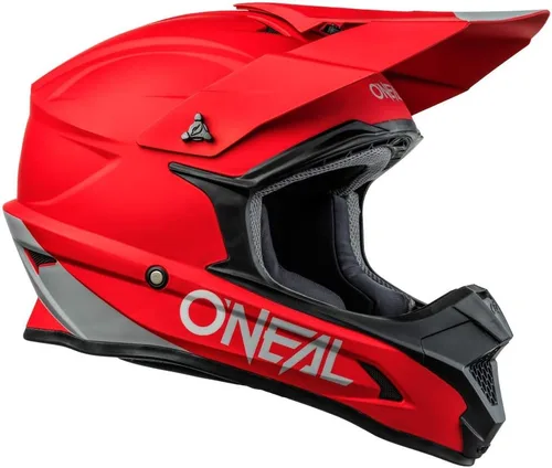 Miniatura 2 de Casco O'Neal 1SRS para Dirt Bike para Adultos Rojo