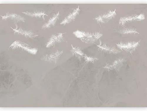Miniatura 9 de artgeist Mural de pared de plumas de 98 x 69 pulgadas, tamaño XXL, no tejido, de forro polar, para decoración de pared, impresión fotográfica, #10