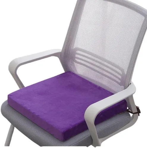 Miniatura 6 de Cojín de asiento Cojín De Asiento De Látex Natural, Almohada Ortopédica Para Sentarse, Cojín De Ciática, Antidecúbito, Alivio Del Dolor, Silla De