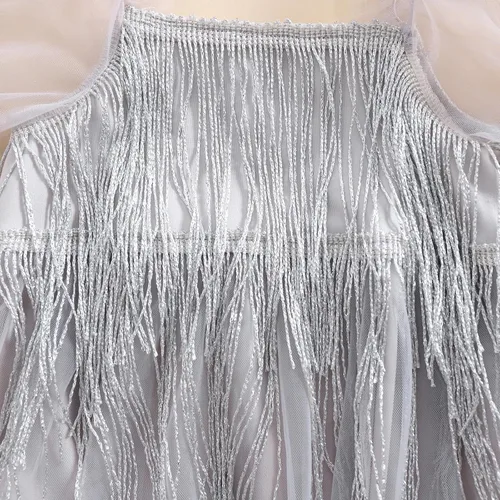 Miniatura 47 de Sasaerucure Traje de verano para bebé niña, sin mangas, mameluco de encaje tutú, mameluco de una pieza con volantes