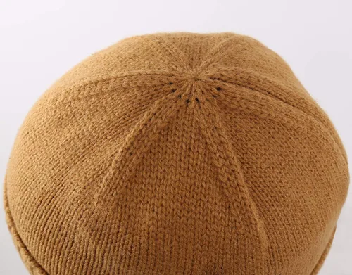 Miniatura 4 de Home Prefer Gorro de invierno para hombre, gorro de punto con orejeras, gorro con orejas