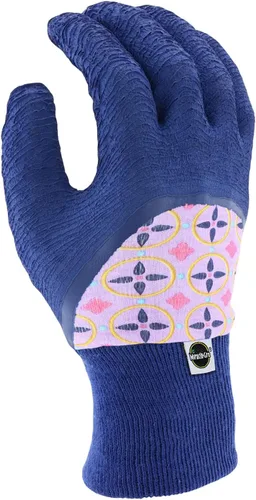 Miniatura 3 de Miracle-Gro Guantes de trabajo de jardinería de látex para mujer, agarre superior, resistentes al agua
