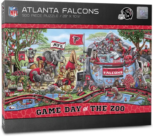 Miniatura 11 de YouTheFan - Rompecabezas NFL Game Day at The Zoo, 500 piezas