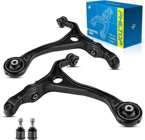 Miniatura 230 de PHILTOP Kit de suspensión delantera de 10 piezas, brazos de control inferiores con juntas de bola, eslabones de extremo de barra estabilizadora