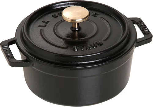 Miniatura 12 de staub La Cocotte Redondo 40500-106 Mini Pico Cocotte Redondo Gris 40500-106 - Maceta esmaltada a dos manos