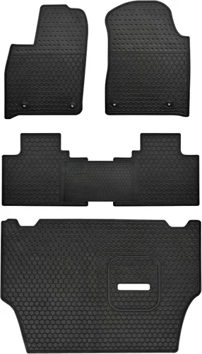 Miniatura 9 de Alfombrillas de coche personalizadas para Dodge Journey 2012, 2013, 2014, 2015, 2016, 2017, 2018, 2019, 2020, inodoro, lavable, resistente