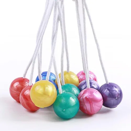 Miniatura 4 de 4 pares de bolas Lato Lato Clack, bolas de escalera, pelotas de juego de lanzamiento, bolas reductoras de presión para niños y adultos, utilizadas