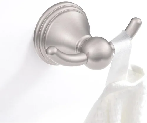Miniatura 16 de Asidrama Ganchos para toallas de baño, ganchos de bronce aceitado para cocina, ducha, puerta de pared, exquisitos ganchos para bata y toallas, Oil