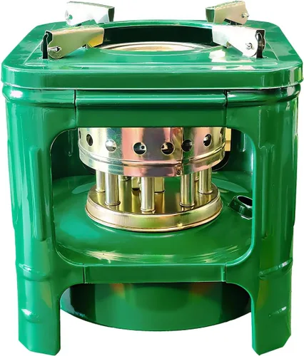 Horno de quemador de picnic para camping, estufa de camping portátil eficiente, estufas de aceite para mochileros, utensilios de cocina, práctica