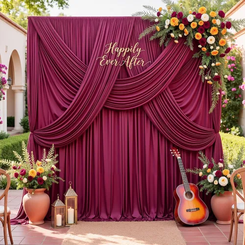 Miniatura 28 de Paneles de cortinas de fondo negras de 10 pies x 10 pies para fiestas, fiestas de cumpleaños, sin arrugas, cortinas de telón de fondo de tela