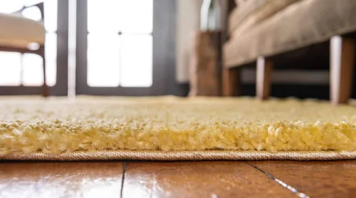 Miniatura 4 de Unique Loom Colección Solo - Alfombra Calabasas (10 pies x 13 pies, rectangular, amarillo)