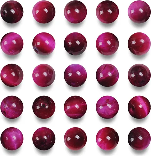 Miniatura 33 de Cuentas de apatita para hacer joyas 0.236 in Cuentas redondas de piedra para pulseras piedra de jaspe natural 60pcs/Strand