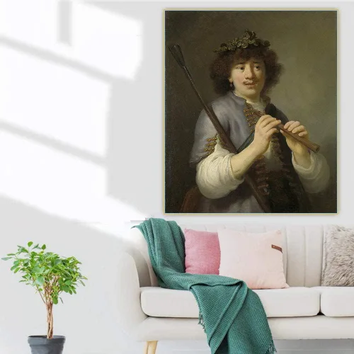 Miniatura 35 de Rembrandt - Kit de pintura de diamantes para adultos, 5D con taladro redondo completo, kit de pintura de diamantes para decoración del hogar