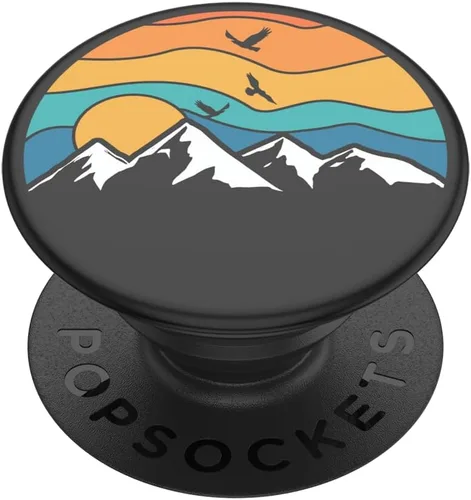 Miniatura 10 de PopSockets - Agarre para teléfono con soporte expandible, agarre adhesivo, Sunset Peaks