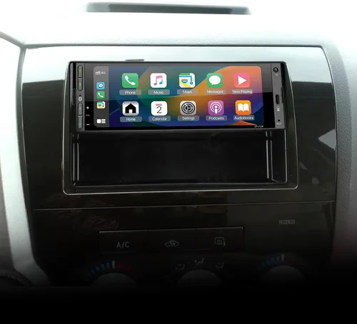 Miniatura 8 de Scosche TA2073B Kit de instalación de tablero de radio de bolsillo doble DIN o DIN individual con almacenamiento de radio compatible con Toyota