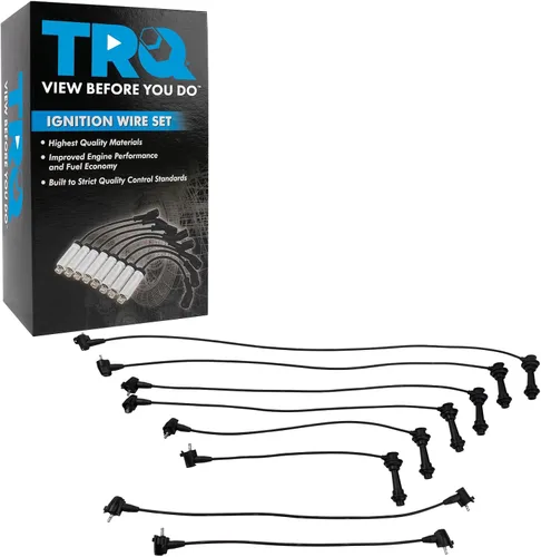 Miniatura 79 de Kit de cables para bujías de encendido del motor TRQ para Ford F250 F350 Super Duty V8 6.2L Nuevo