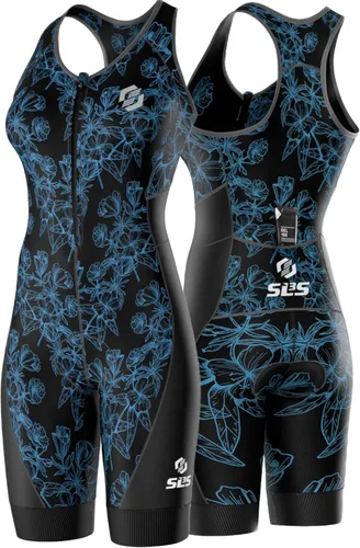 Miniatura 17 de SLS3 Trajes de triatlón para mujer - Traje de triatlón de una pieza para mujer - Traje de triatlón profesional para mujer - Trisuit premium, SKY rosa