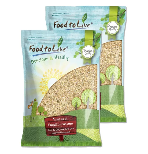 Miniatura 9 de Food to Live Avena cortada al acero, 12 onzas, avena irlandesa 100% de grano entero, avena de cocción rápida y fácil, cereales abundantes