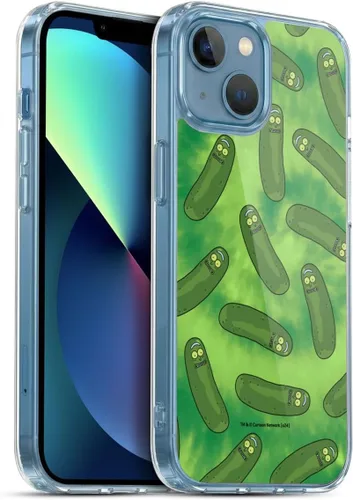 Miniatura 90 de Head Case Designs Funda de gel con licencia oficial de Rick and Morty Aliens Season 3 [protección de grado militar] compatible con Apple iPhone 12