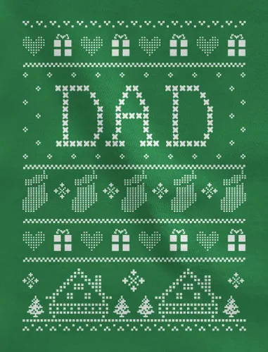 Miniatura 2 de Tstars Divertido regalo para papá y papá feo suéter de Navidad