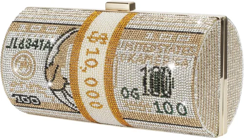 Bolso de mano con diamantes de imitación para mujer, bolsos de noche de cristal, monedero con diamantes brillantes para bodas y fiestas, gold1